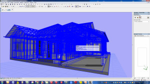 Archicad with structural properties done in PlusSpec