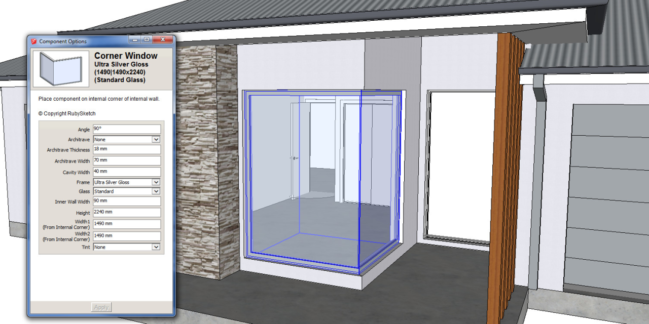 Corner Window
